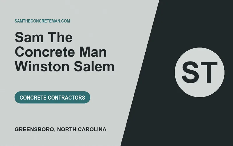Sam The Concrete Man Winston Salem in Greensboro, North Carolina