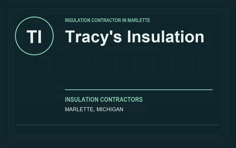 Tracy's Insulation in Marlette, Michigan
