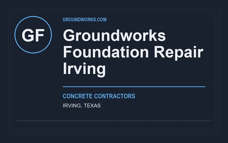 Groundworks Foundation Repair Irving in Irving, Texas