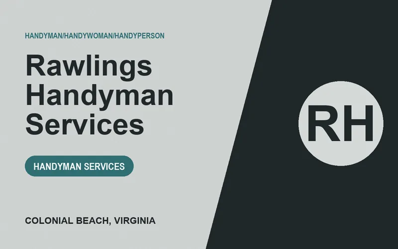 Rawlings Handyman Services in Colonial Beach, Virginia