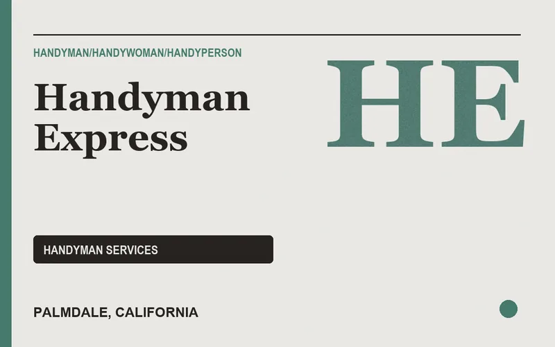 Handyman Express in Palmdale, California