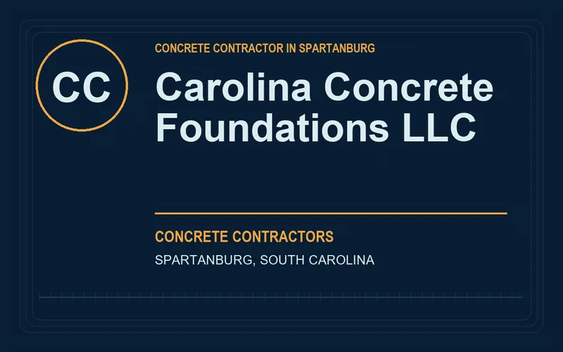 Carolina Concrete Foundations LLC in Spartanburg, South Carolina
