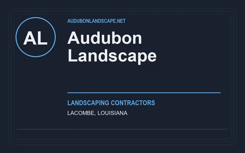 Audubon Landscape in Lacombe, Louisiana
