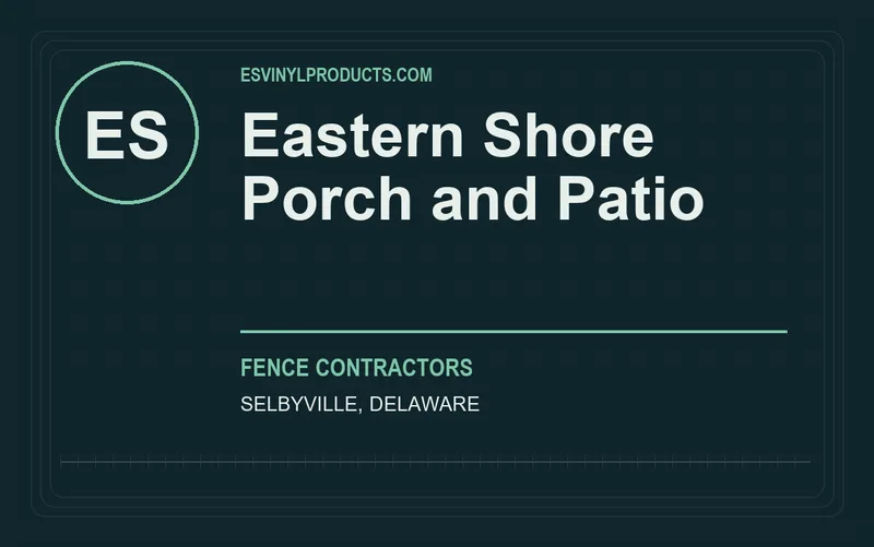 Eastern Shore Porch and Patio in Selbyville, Delaware