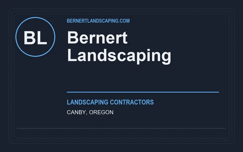 Bernert Landscaping in Canby, Oregon