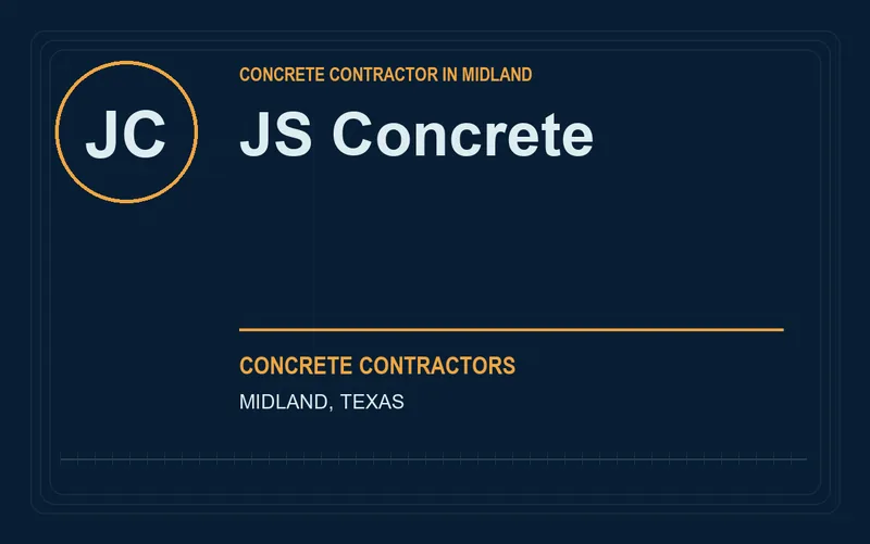 JS Concrete in Midland, Texas