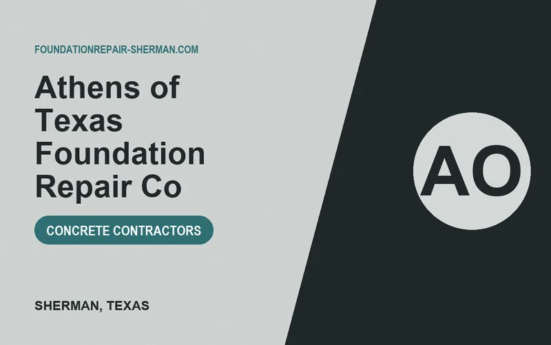 Athens of Texas Foundation Repair Co in Sherman, Texas