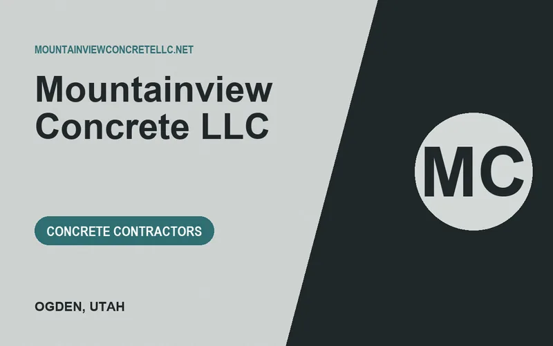 Mountainview Concrete LLC in Ogden, Utah