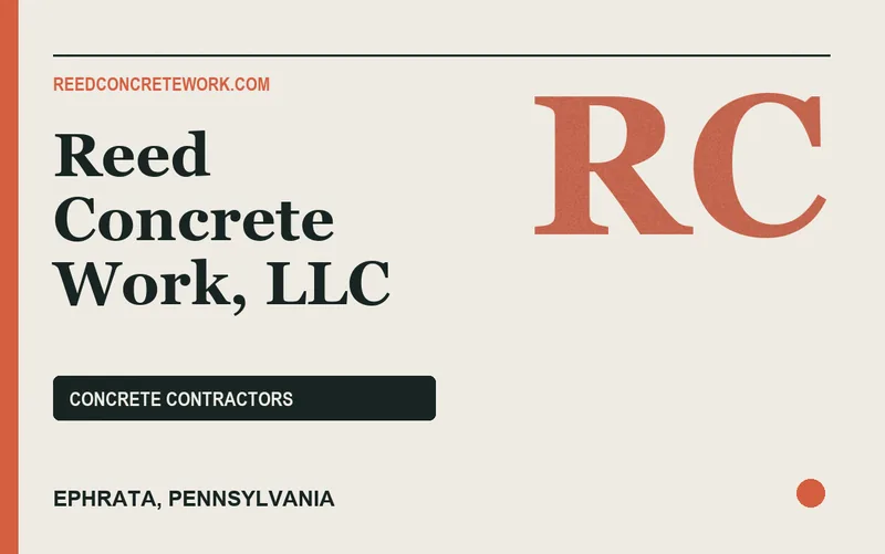 Reed Concrete Work, LLC in Ephrata, Pennsylvania