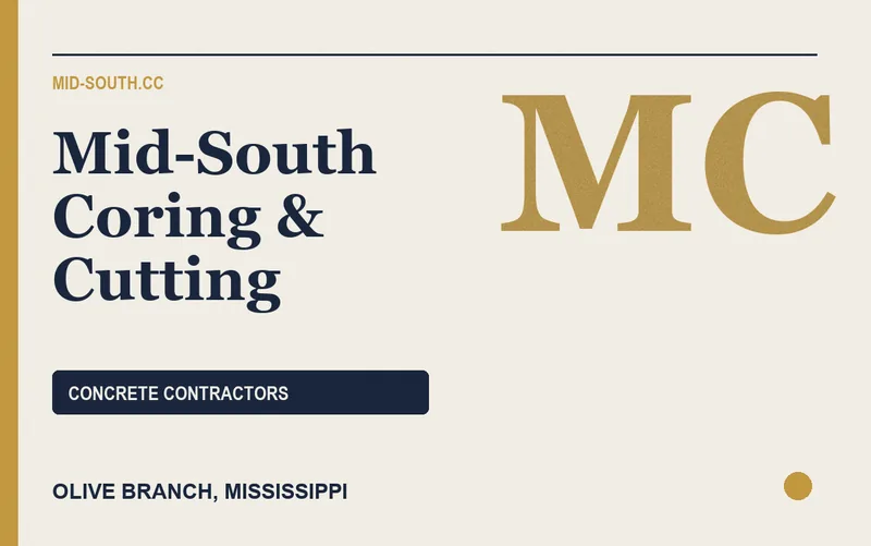 Mid-South Coring & Cutting in Olive Branch, Mississippi