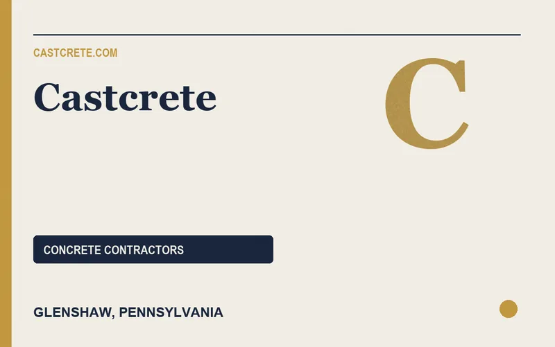 Castcrete in Glenshaw, Pennsylvania