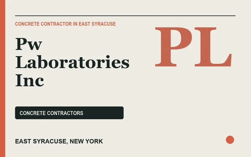 Pw Laboratories Inc in East Syracuse, New York