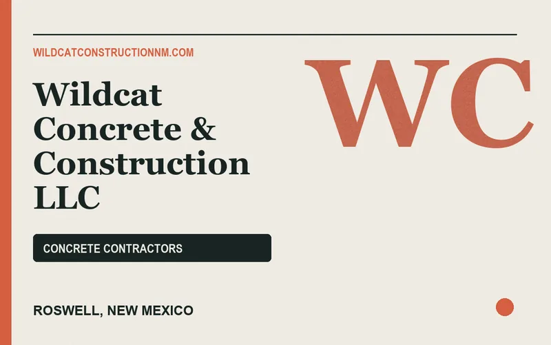 Wildcat Concrete & Construction Llc in Roswell, New Mexico
