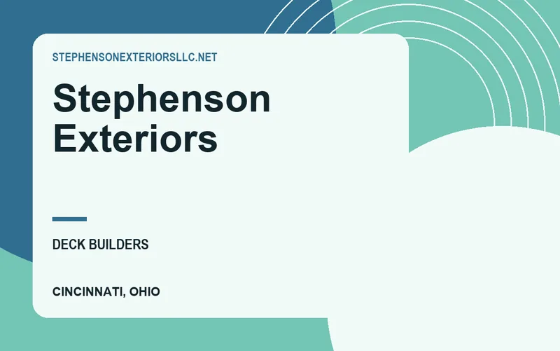 Stephenson Exteriors in Cincinnati, Ohio