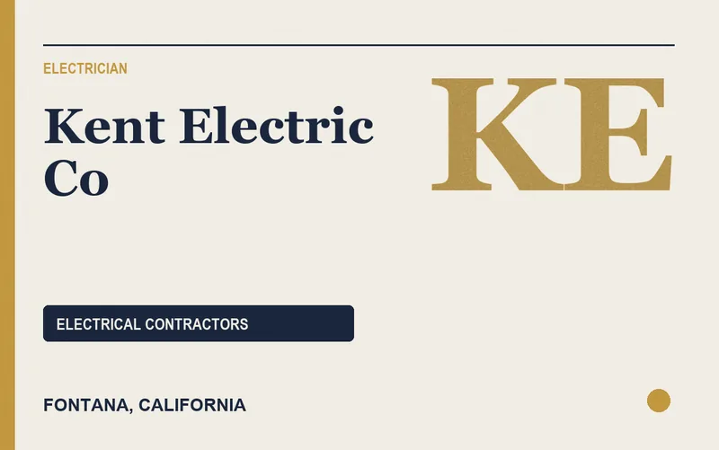 Kent Electric Co in Fontana, California
