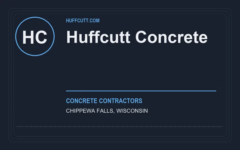 Huffcutt Concrete in Chippewa Falls, Wisconsin