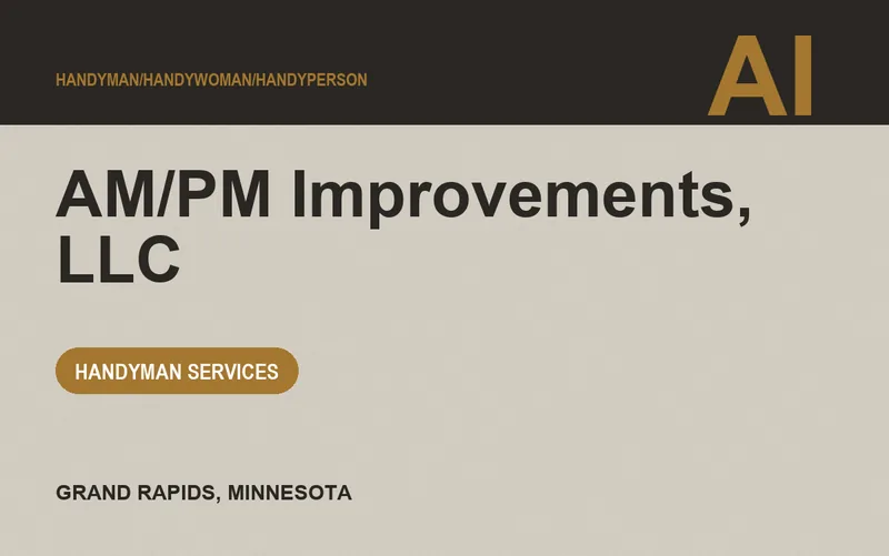 AM/PM Improvements, LLC in Grand Rapids, Minnesota