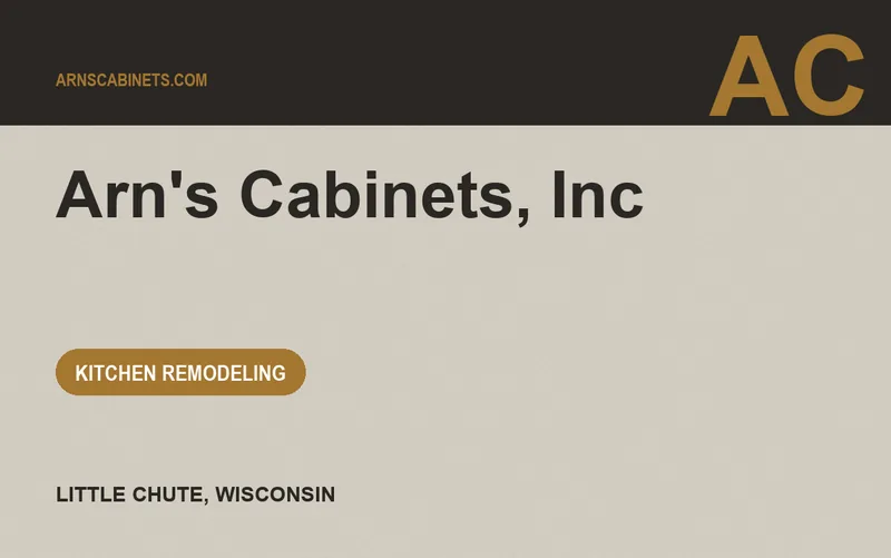 Arn's Cabinets, Inc in Little Chute, Wisconsin
