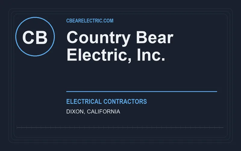 Country Bear Electric, Inc. in Dixon, California