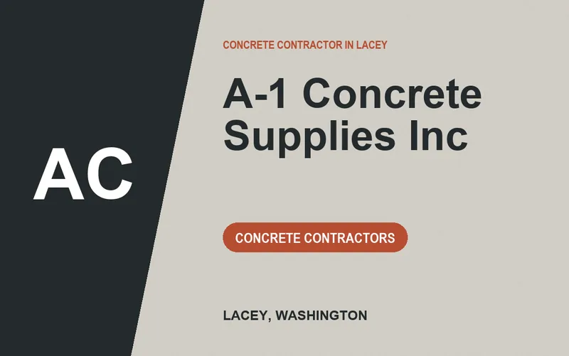 A-1 Concrete Supplies Inc in Lacey, Washington