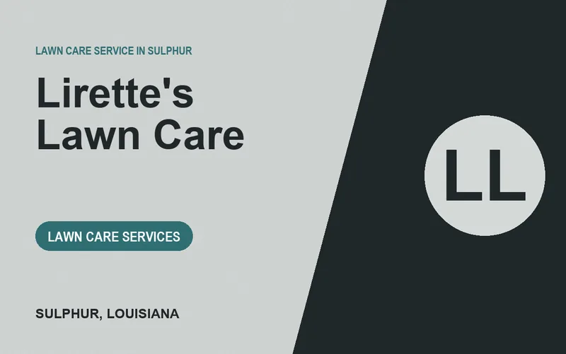 Lirette's Lawn Care in Sulphur, Louisiana