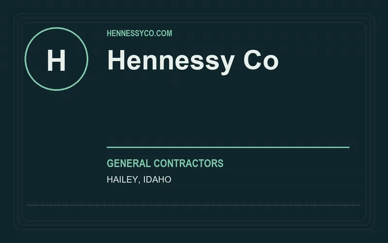 Hennessy Co in Hailey, Idaho