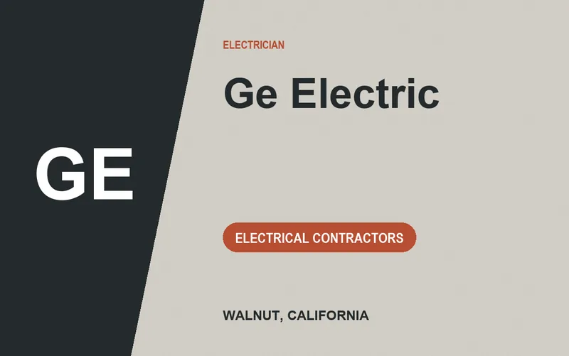 Ge Electric in Walnut, California