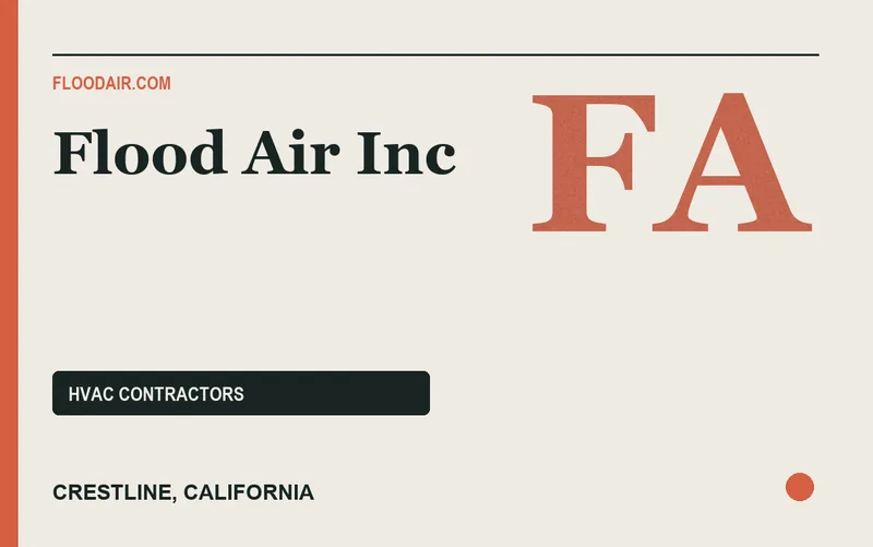 Flood Air Inc in Crestline, California