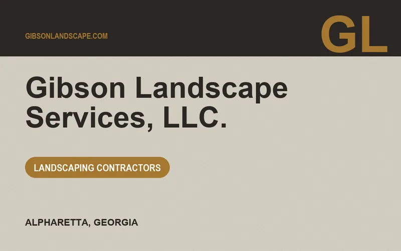 Gibson Landscape Services, LLC. in Alpharetta, Georgia