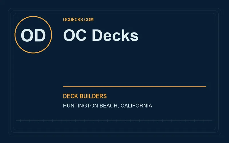 OC Decks in Huntington Beach, California