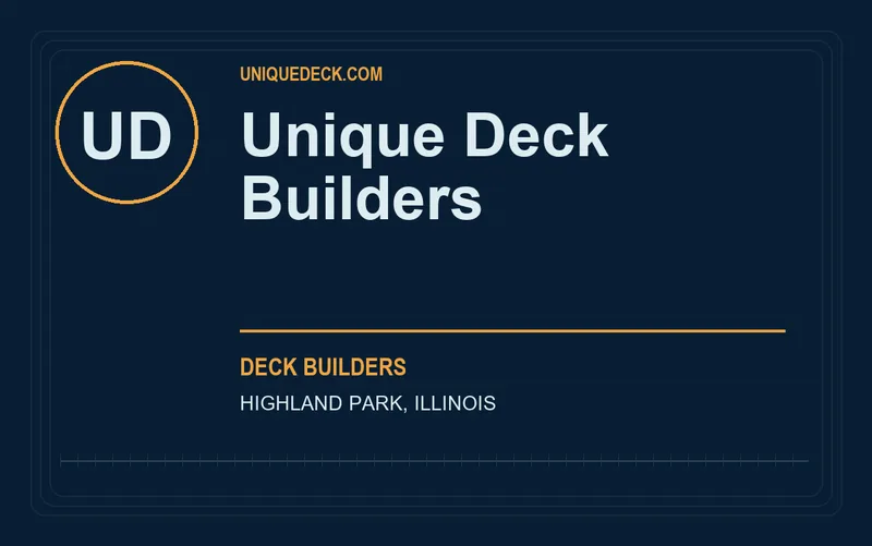 Unique Deck Builders in Highland Park, Illinois