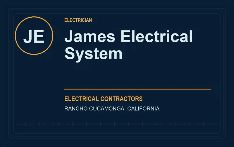 James Electrical System in Rancho Cucamonga, California