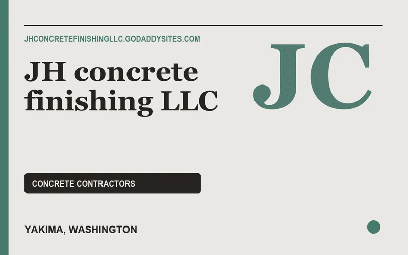 JH concrete finishing LLC in Yakima, Washington
