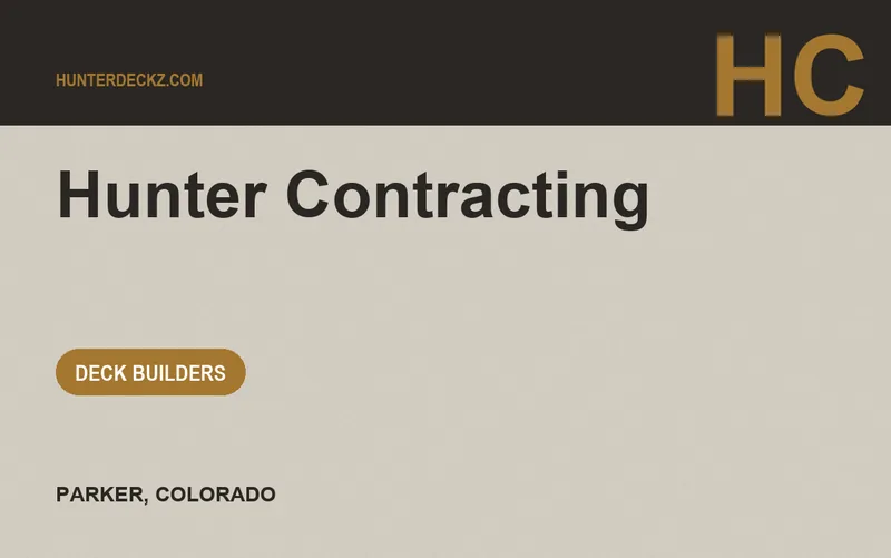 Hunter Contracting in Parker, Colorado