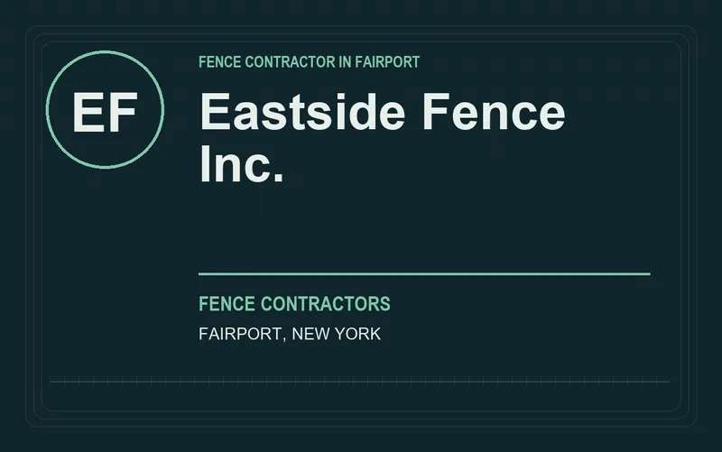 Eastside Fence Inc. in Fairport, New York