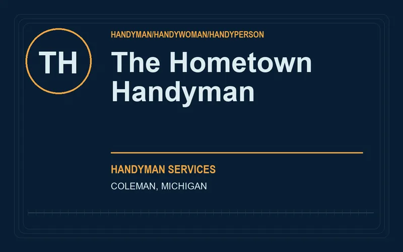 The Hometown Handyman in Coleman, Michigan