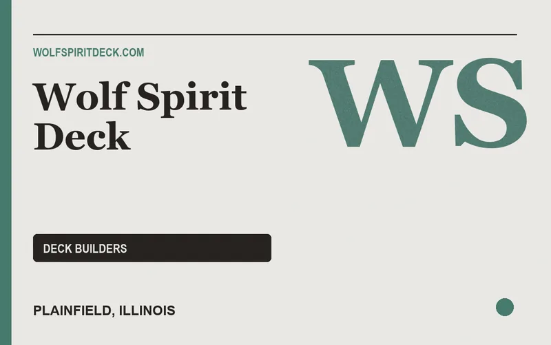 Wolf Spirit Deck in Plainfield, Illinois