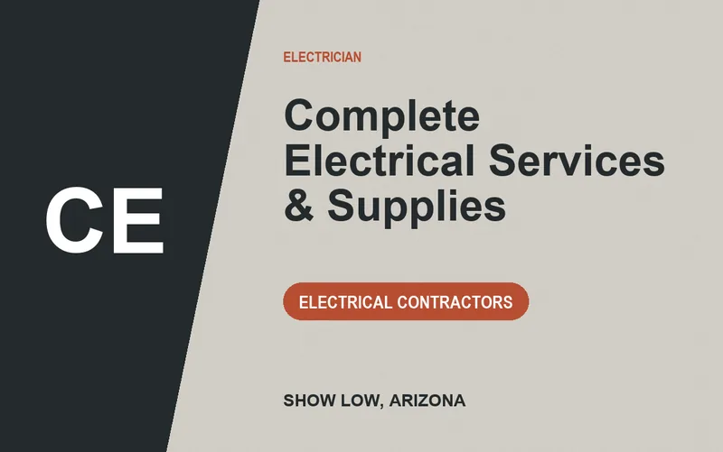 Complete Electrical Services & Supplies in Show Low, Arizona