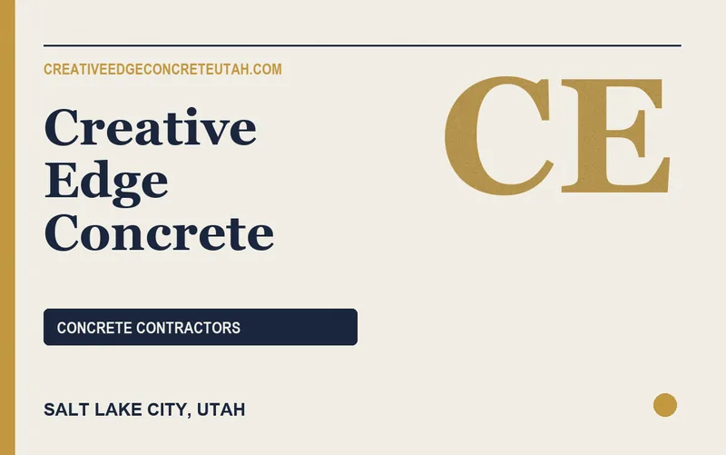 Creative Edge Concrete in Salt Lake City, Utah
