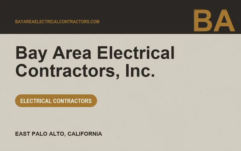 Bay Area Electrical Contractors, Inc. in East Palo Alto, California