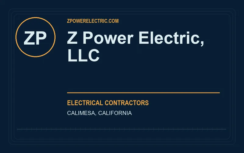 Z POWER ELECTRIC, LLC in Calimesa, California