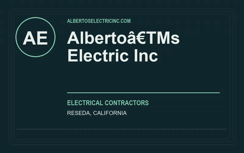 Albertoâ€TMs Electric Inc in Reseda, California
