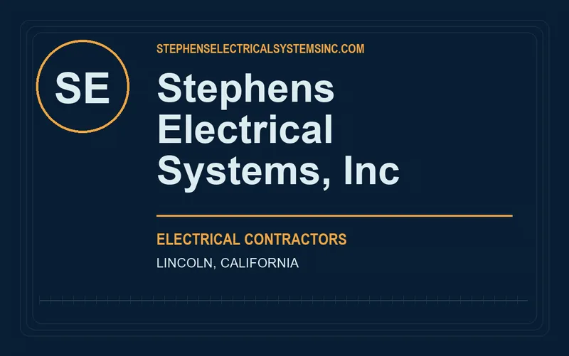 Stephens Electrical Systems, Inc in Lincoln, California