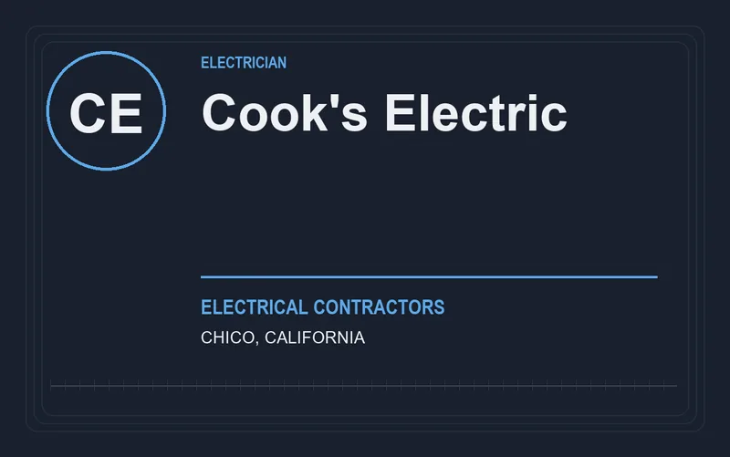 Cook's Electric in Chico, California