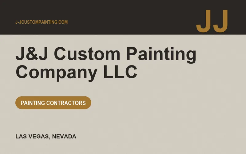 J&J Custom Painting Company LLC in Las Vegas, Nevada