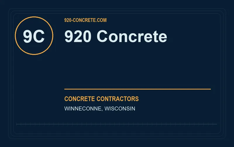 920 Concrete in Winneconne, Wisconsin