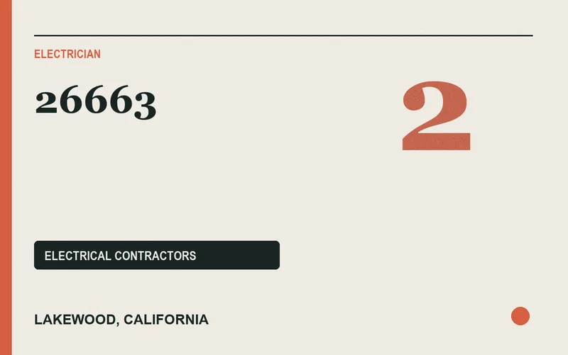 26663 in Lakewood, California