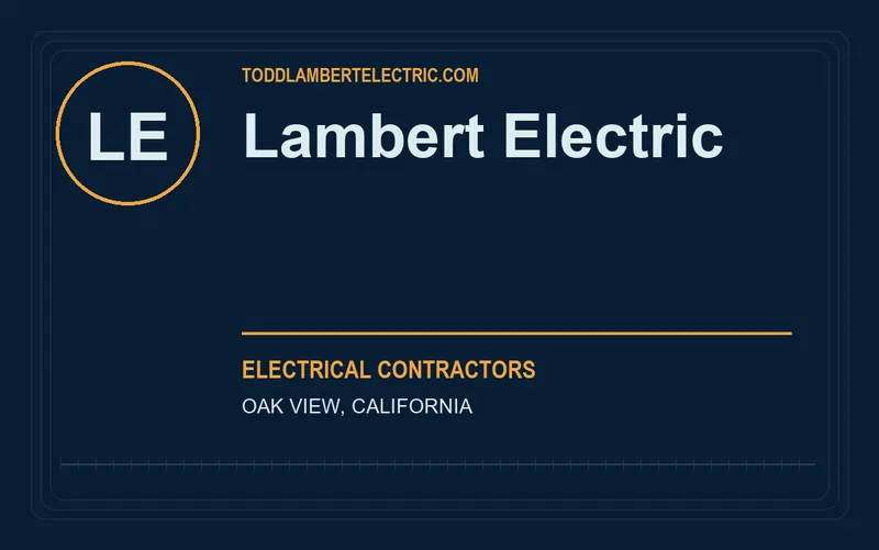 Lambert Electric in Oak View, California