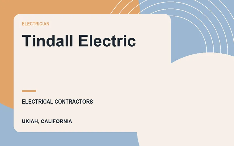 Tindall Electric in Ukiah, California