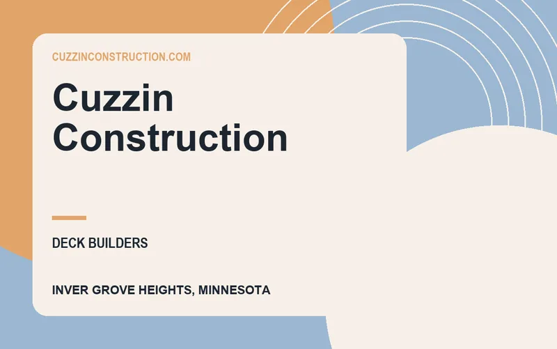 Cuzzin Construction in Inver Grove Heights, Minnesota